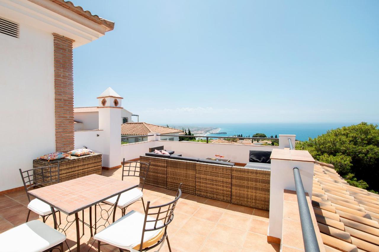 Villa La Colina With Heated Pool And Jacuzzi Salobreña Exterior foto